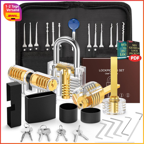 Lockpicking set stück - stück, mit