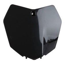 Startnummerntafel schwarz für