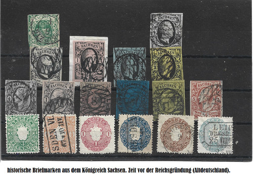 Historische briefmarken aus - historische,