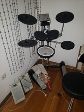 Original ROLAND E- Drum Set mit Hocker und Boxen Schlagzeug