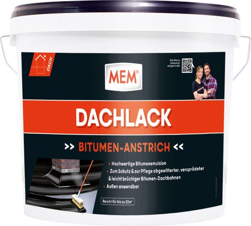 Mem bitumen dachlack - dachlack, l