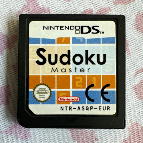 Nintendo sudoku master - nintendo,