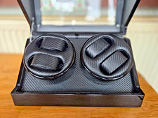 Bon Mercato Uhrenbeweger 4 Uhren holz im Top Zustand!