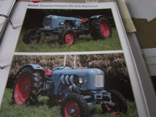 Traktor eicher diesel 310 - traktor,