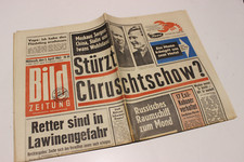 BILDzeitung 03.04.1963 April 3.4.1963 Geschenk Geburtstag 60. 61. 62. 63. 64.