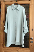 Oversize Bluse Mint Onesize tragbar mit Gr. 38-46 (S-XXL) **NEU**
