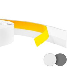 Quest Fensterleiste Flachleiste Selbstklebend Abdeckleiste für Fenster, PVC