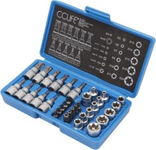 Neu 34pcs Socket Set Torx Nuts