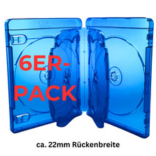 6 Stk Blu-ray Leerhüllen