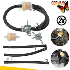 2x Benzinhahn Benzinfilter