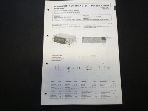 Original service manual - original,