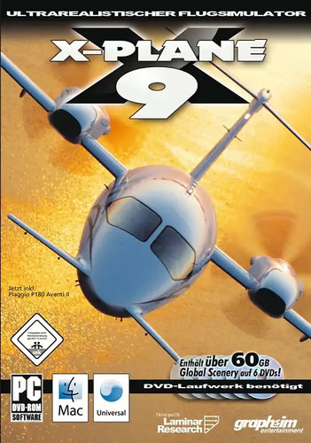 Plane incl global scenery - 9,