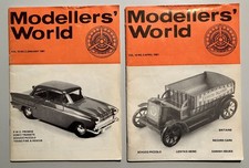 Modeller's World 1981 Dinky Corgi Tekno Schuco Modellbauzeitschift - rar
