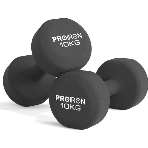 Kurzhanteln set neopren - neopren, 2x10kg