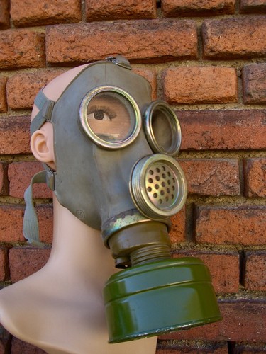 Ddr nva gasmaske - gasmaske, 1