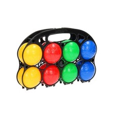 Simba Boccia-Set Inkl. Tragetasche & 8 Spielbälle Mookie Spielzeug Boules Set 