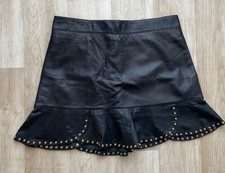 ZARA Woman echt LEDER Rock