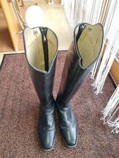 Cavallo Reitstiefel  Lederreitstiefel - Gr. 39 UK 6 Schwarz