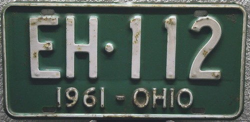 Ohio nummernschild usa - ohio,