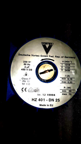 Umwälzpumpe vortex 401 dn - 401,