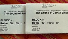 Kölner Philharmonie Tickets -The Sound of James Bond 2 Tickets