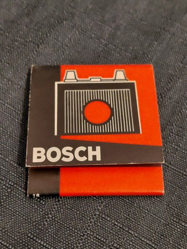 Streichholzheftchen bosch - streichholzheftchen,,