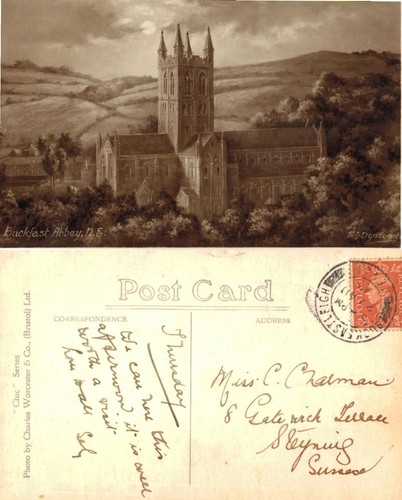 Alte postkarte buckfast - alte,