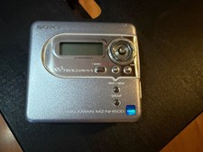 SONY MZ-NH600 Walkman Minidisk Minidisc HI-MD NetMD Recorder in silber