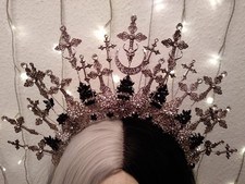 Headpiece Halo Strass Kreuze