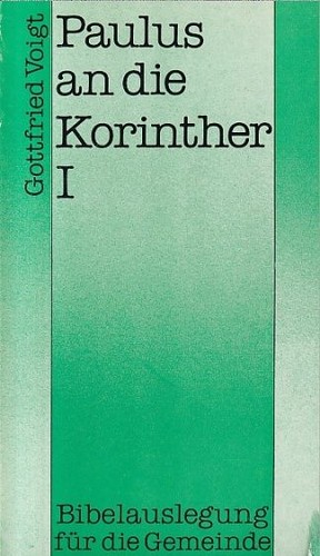Paulus die korinther i - paulus,