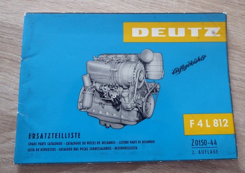 Deutz motoren f4l812 - deutz,
