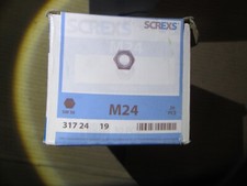 Packung Muttern M24 verzinkt  / H2Reg5K3