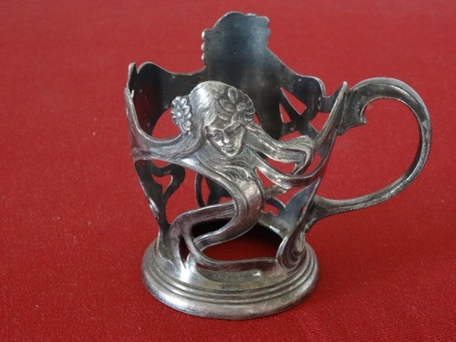 Jugendstil wmf teeglashalter - wmf,