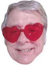 Scherzartikel 2x Herzbrille rosa rot Love Party Liebe Paar Feier Lustig Brille