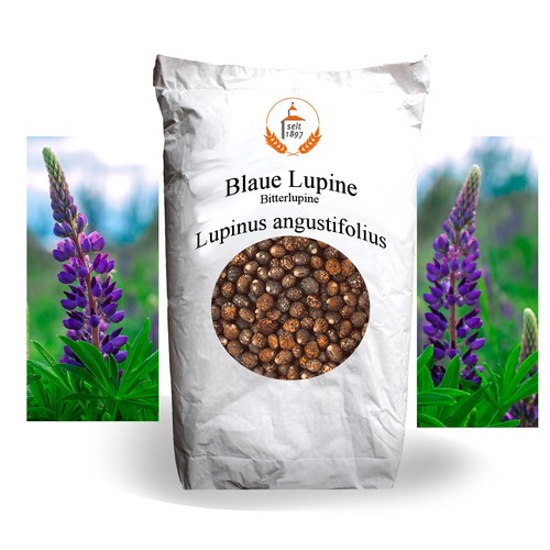 Blaue lupine saatgut kg - blaue, 2