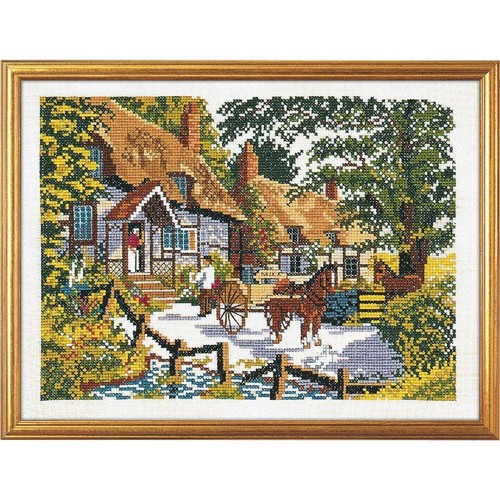 Eva rosenstand kreuzstich set - rosenstand,