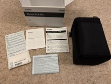 Sigma 20mm F1.4 DG HSM Art EF