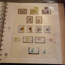 BRIEFMARKEN SAFE VORDUCK ALBUM BRD DEUTSCHLAND