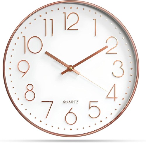 Moderne runde wanduhr - moderne,