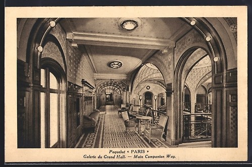 Paquebot paris galerie - galerie, du