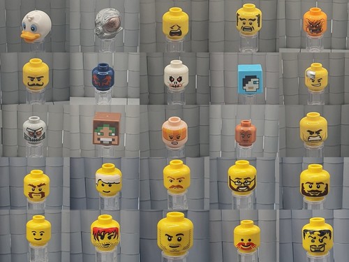 Lego kopf minifig figur - minifig,