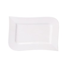 Speiseteller Porzellan Essteller Geschirr Teller Flachteller Rechteckig 26 cm