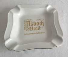 Asbach Uralt Porzellan Aschenbecher Heinrich Germany Vintage Deko Werbung 60 er