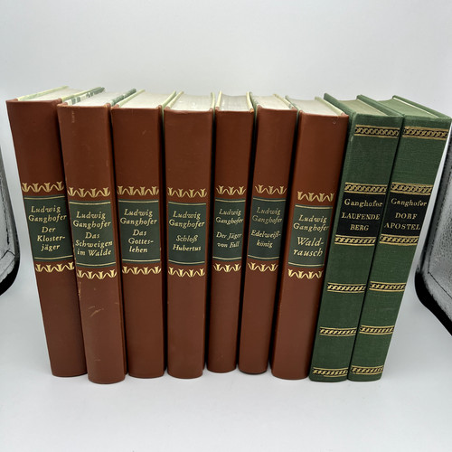 Ludwig ganghofer bücherpaket - ludwig,