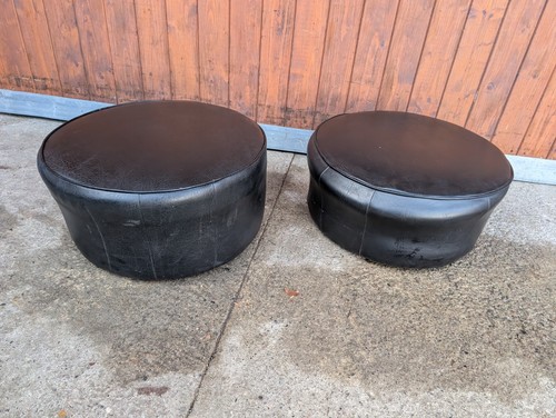 60er vintage hocker sitzkissen - vintage,