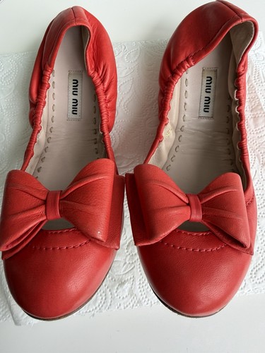 Miu ballerina mit - miu, schleife
