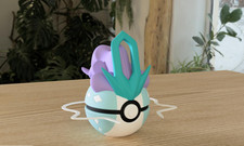 Suicune Pokéball 3D Figur