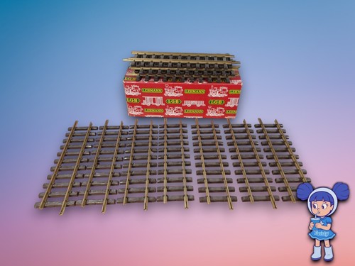 12x 1000 gerade schienen - gerade,