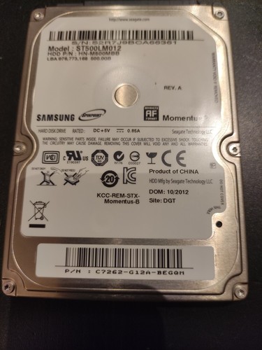 Festplatte hdd 500gb samsung - festplatte,