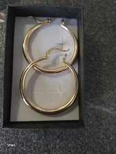 Gold Creolen Groß